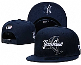 New York Yankees Team Logo Adjustable Hat YD (3),baseball caps,new era cap wholesale,wholesale hats